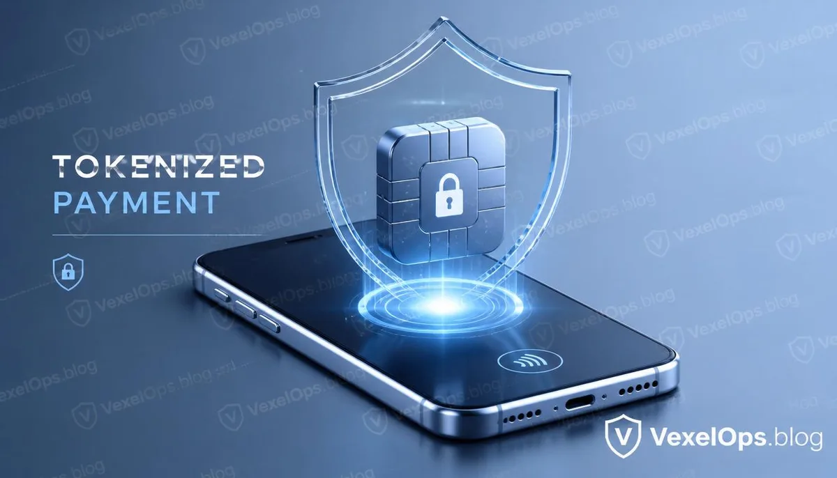 Illustration of Apple Pay tokenization encryption mechanism.