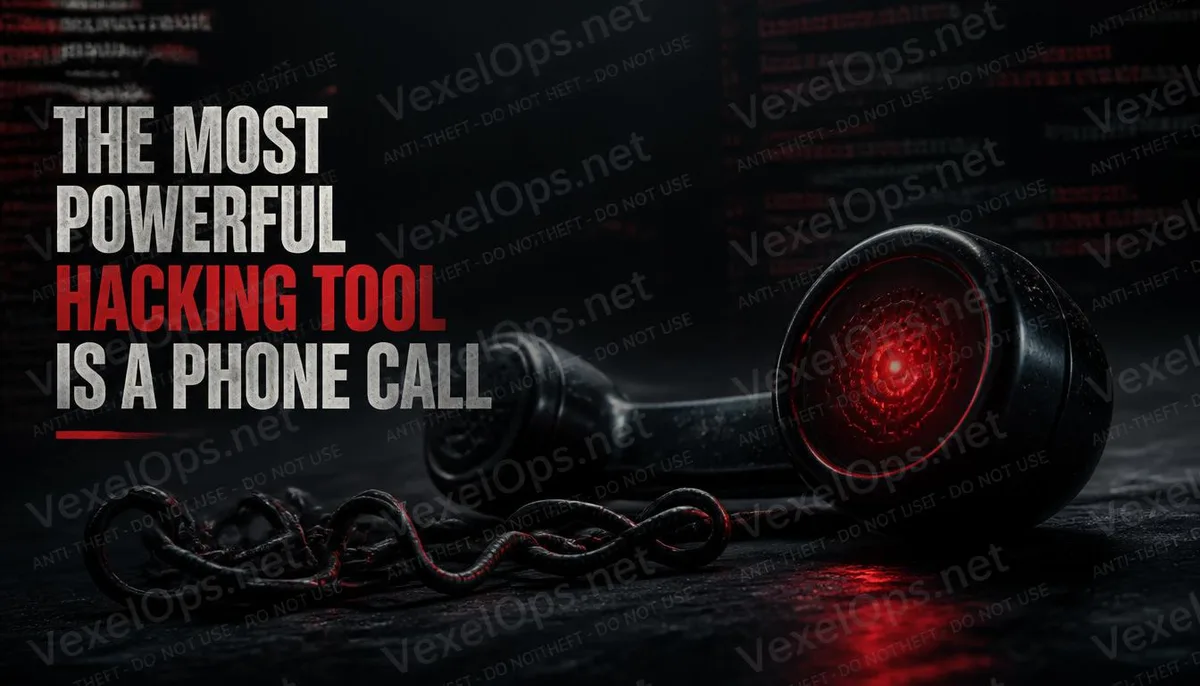 Cover image depicting social engineering attacks focused on phone tactics.