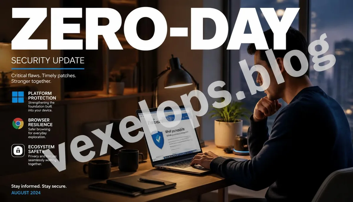 Users in a realistic scenario checking cybersecurity updates and Zero-Day vulnerability information in a daily computing environment