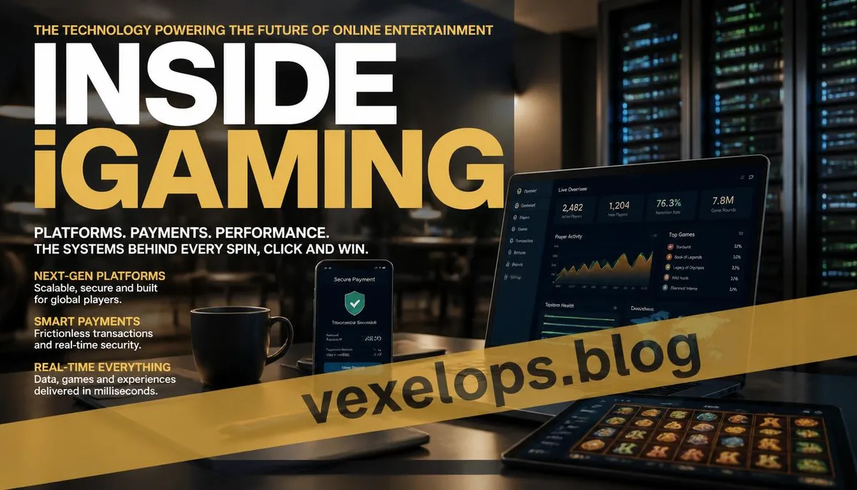 Concept of gaming systems and payment processes behind digital entertainment platforms