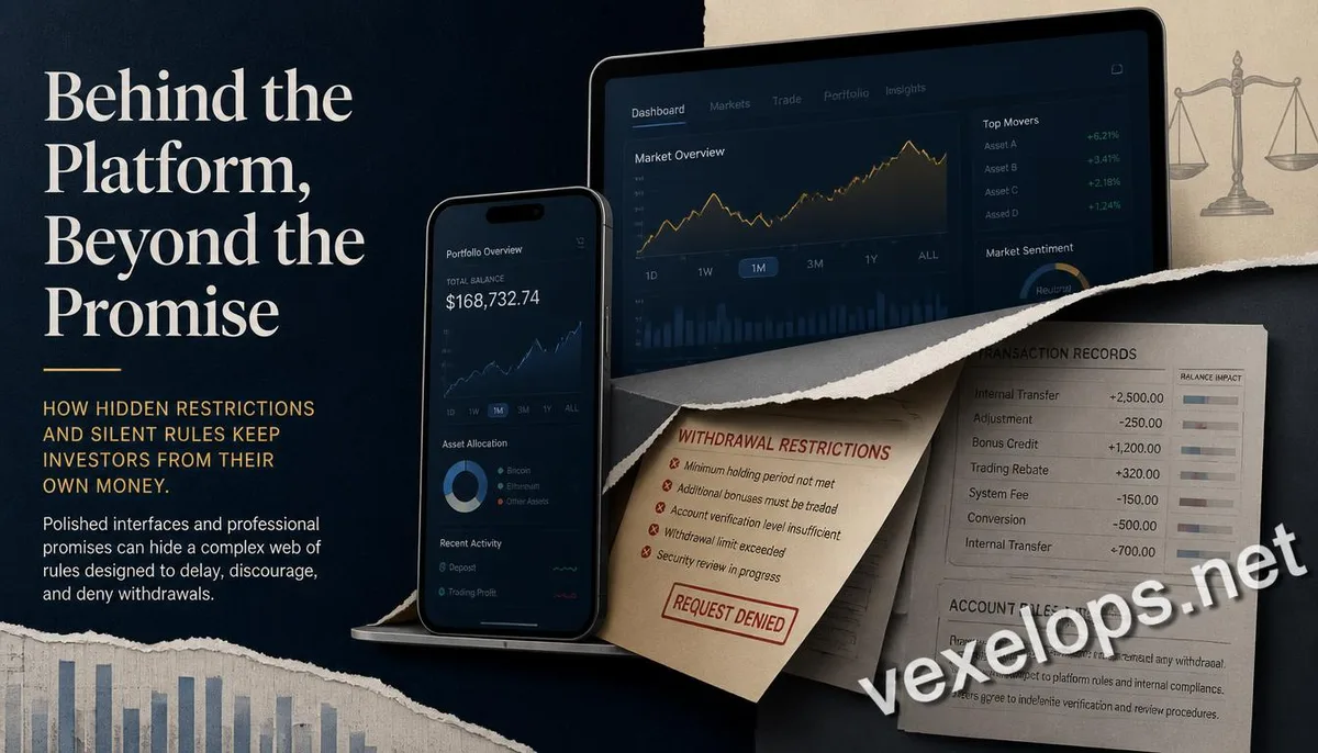 Fake cryptocurrency exchanges lure users into making payments through deceptive trading interfaces and withdrawal traps.